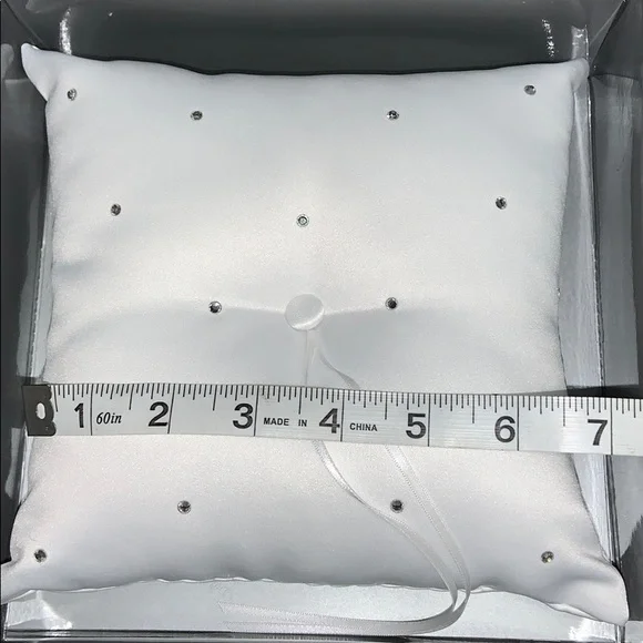 NWT Lucky Collections Ring Bearer Satin Pillow - Picture 4 of 6